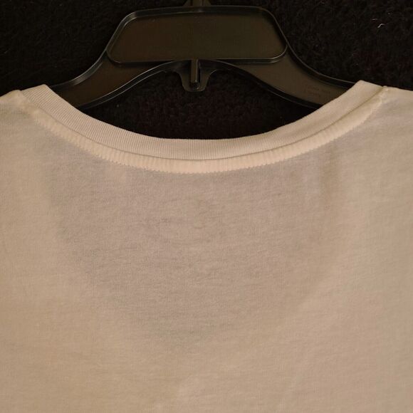 Disney Womens T-Shirt White Size XS 100% Cotton Mickey Patriotic Pullover - Picture 11 of 12